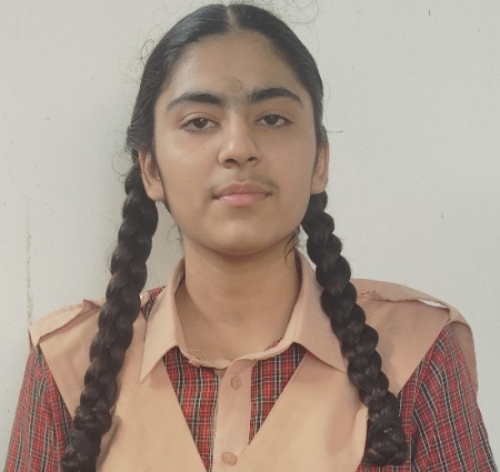 Moksha Rajpurohit Class X (89.83%) RBSE Board 2025-26