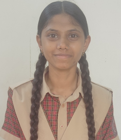 Aditi Kanwar — XII  —  ARTS topper at AJDG School, RBSE Board 2025-26 (96.80%)